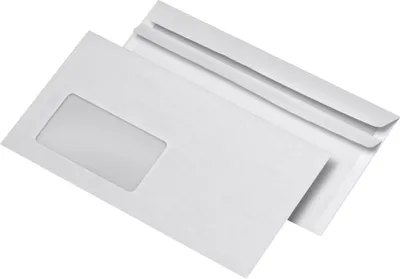 Produktbild von MAILmedia Briefumschlag 30005434 RC 125x235mm mF sk gr 1000 St./Pa