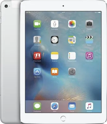 Produktbild von Apple iPad Air 2, 24,6 cm (9.7"), 2048 x 1536 Pixel, 64 GB, 2 GB, iOS, Silber