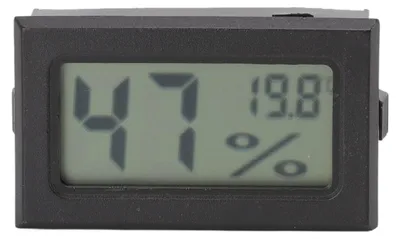 Image de Thermomètre électronique, hygromètre, armoire pour cigares, appareil de mesure de l'humidité