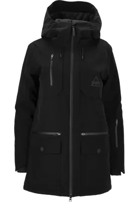 Produktbild von SOS Skijacke Aspen mit wasserabweisender Membran 1001 Black M