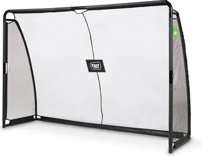 Obrázek produktu pro EXIT Finta ocelová fotbalová branka 300 x 200 cm, fotbalová branka, pro děti, do zahrady, černá