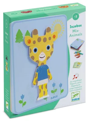 Produktbild von Djeco Inzebox Mix Animals Box