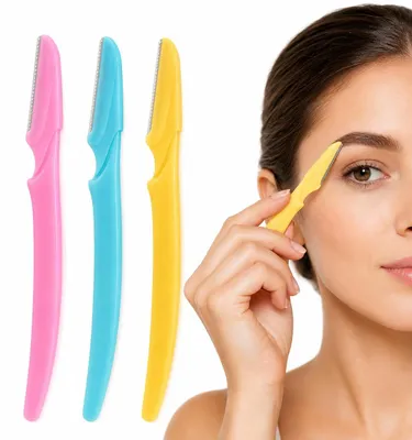 Produktbild von Augenbrauenformer: Trimmer und Rasierer, 3-teiliges Set