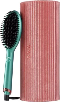 Produktbild von ghd glide Dreamland Collection - Geschenkbox de elektrische Glättungsbürste de Haar conwith ionic technology, limitierte Auflage 2023, jadegrün