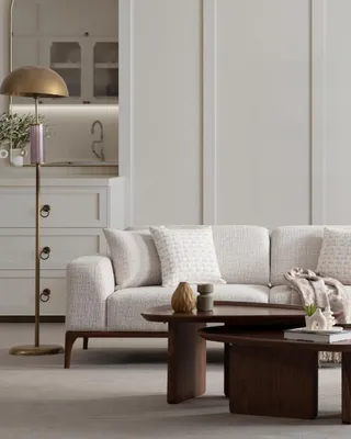 Produktbild von Sofa 3 Sitzer Luxus Design Sofas Polster Moderne Sitz Stoff Neu Möbel Couch