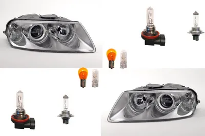 Produktbild von Scheinwerfer passend für VW Touareg 7L 02-06 Leuchtmittel Satz L R 7L6941017BF 7L6941018BF Johns