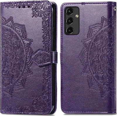 Produktbild von imoshion Mandala Klapphülle Samsung Galaxy A14 (5G/4G) - Violett