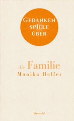 Produktbild von Gedankenspiele über die Familie