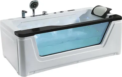 Produktbild von Hydromassagewanne Acrylwanne Whirlpool Komfortwanne Massagewanne 170x90 cm