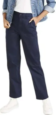 Image de Dockers Pantalon taille haute Bleu 27 / L Femmes Bleu 27