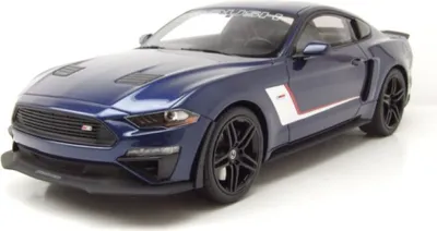 Produktbild von GT Spirit US020 Roush Stage 3 Ford Mustang 2019 dunkelblau 1:18