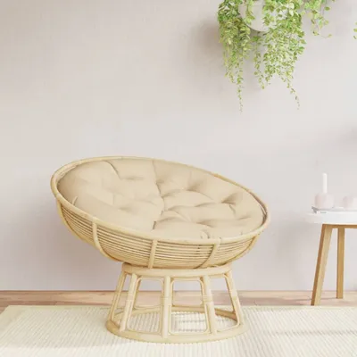 Immagine prodotto di The Living Store Cuscino rotondo Beige Ø 100x11 cm Tessuto Oxford