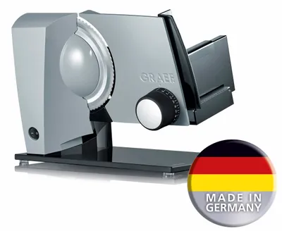 Produktbild von Graef S 32000 Elektrischer Allesschneider, Metallgehäuse, 170 Watt