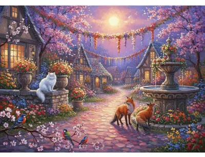 Productafbeelding van Alipson Puzzel Avondlamp Puzzel 500 stukjes Puzzelspel