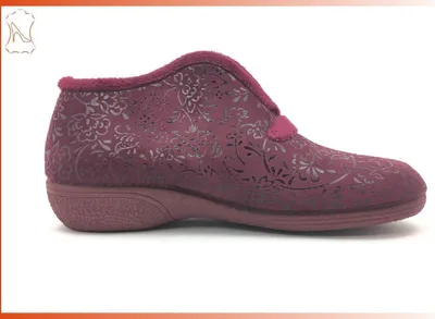 Produktbild von manitu Damen Hausschuh bordo 38