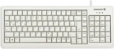 Immagine prodotto di CHERRY TAS G84-5200 Corded DE-Layout hellgrau