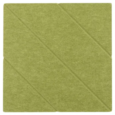 Zdjęcie produktu dla Płytka filcowa felly kwadrat 02 - kolor: zielony, kształt: kwadratowy, prostokątny: 40×40 cm