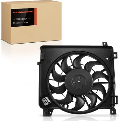 Obrázok produktu pre Frankberg 1x chladič motora s jedným ventilátorom s rámom ventilátora chladiča Opel Astra H CC Zafira B