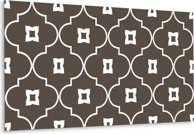 Produktbild von Selbstklebende Vinyl Spritzschutz - PVC Deko Aufkleber Selbstklebende, Orientalisches Motiv - 100 cm x 50 cm