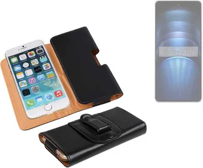 Produktbild von K-S-Trade Schützhülle Handyhülle kompatibel mit Vivo iQOO Neo9s Pro+ Holster Gürtel Tasche Schutzhülle Handy-Tasche Smartphone Case Seitentasche