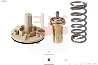 Produktbild von EPS Thermostat Kühlmittel 83°C für VW GOLF VI (5K1) Golf V Schrägheck (1K1) POLO (9N) Polo Schrägheck (6R1, 6C1) TIGUAN (5N)