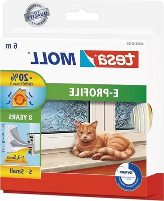 Obrázok produktu pre Izolačná páska – samolepiaca – biela – 6 m – 9 mm – 4 mm – odolná voči nízkym teplotám.