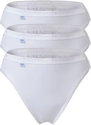 Produktbild von sloggi Damen Tai-Slip 3-Pack Basic+ 3P - WHITE - Größe 42