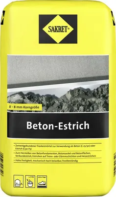 Produktbild von SAKRET Beton-Estrich 40 kg Sack