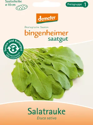 Produktbild von Bingenheimer Saatgut Salatrauke Scheiben 1 Stück