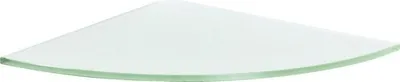 Produktbild von Glas-Regalboden Corner B 30 x T 30 x H 0,8 cm, satiniert