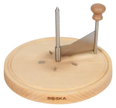 Immagine prodotto di Raschietto per formaggio Boska Amigo / Per formaggio Tète de Moine / 3 pezzi / 222 x 222 x 143 mm