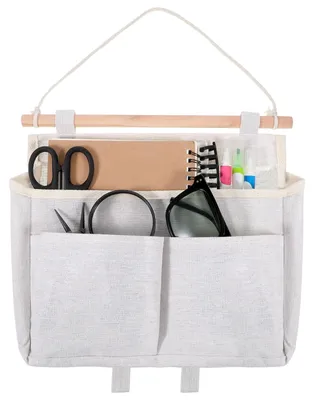 Imagen del producto de Organizador de pared con múltiples compartimentos, colgante, organizador para puertas, que ahorra espacio para el almacenamiento