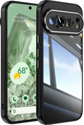 Immagine prodotto di Per Google Pixel 9 Pro XL acrilico ibrido TPU armatura antiurto custodia del telefono cellulare nero