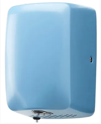 Image de ZEFF sèche-mains automatique horizontal en acier inoxydable brossé de Rossignol, couleur:Bleu