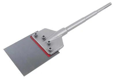 Produktbild von Bodenmeißel - Flachmeißel 15 cm breit - Zum Entfernen von Fliesen - Kleber- und Mörtelresten - Abbruchmeißel für Beton und Zement