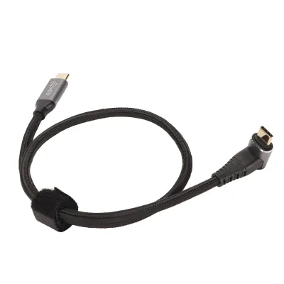 Obrázok produktu pre 90-stupňový kábel USB C 90-stupňový predlžovací kábel USB C Pravouhlý predlžovací kábel USB C 90-stupňový kábel USB C na USB C Rýchlonabíjací kábel USB C