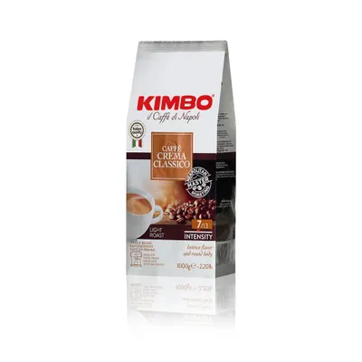 Productafbeelding van Kimbo - Caffe Crema Classico, 1 kg koffiebonen