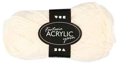 Produktbild von Creativ Company 421801, Weiß, Acryl, 80 m, 40 °C, 50 g