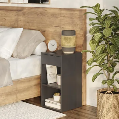 Obrázok produktu pre Nočný stolík Vicco Dany antracitová 35 x 65 cm s 1 zásuvkou, Model 57881