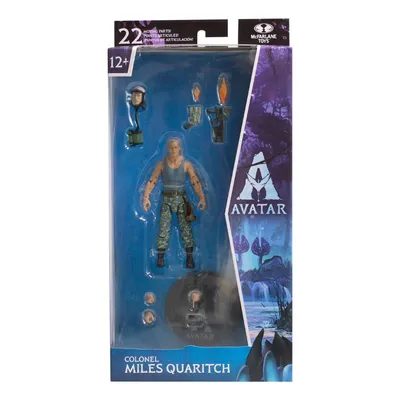 Image de Avatar - En route pour Pandora Colonel Miles Quaritch Figurine 18 cm