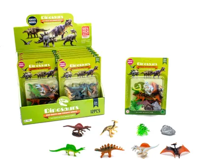 Produktbild von Dinosaurier-Figuren, 8-teiliges Set, 9 cm