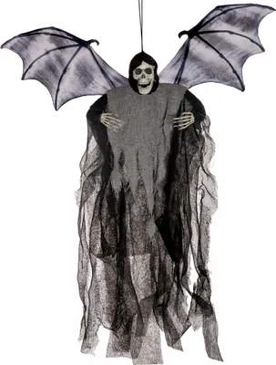 Produktbild von Vampir Fetzenreaper mit Fledermausflügel als Hängefigur 60 cm