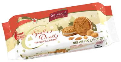 Produktbild von Speku-Duett Spekulatius Mandelcreme Gebäck von Coppenrath, 200g