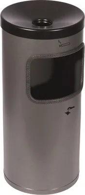 Produktbild von TKG Rondo Kombi Standaschenbecher graphit, 1 St.
