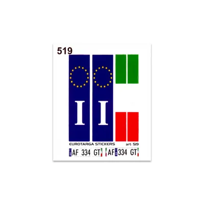Immagine prodotto di Adesivo Eurotarga 10x12cm