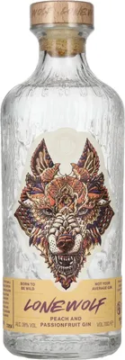 Image de Brewdog Distilling Co. LoneWolf PEACH & PASSION FRUIT Gin 38% Vol. 0,7l