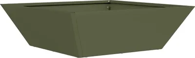 Produktbild von vidaXL Garten-Pflanzgefäß Olive Grün 50 x 50 x 15 cm