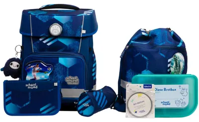 Productafbeelding van Schooltas-set "Mood Champion Pro Jonas" (voetbalthema), 7-delig