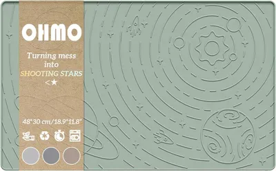 Imagen del producto de Alfombrilla de silicona, 48 x 30 cm, impermeable, antideslizante, para perros y gatos