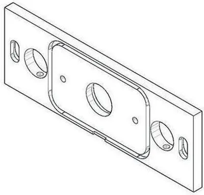 Zdjęcie produktu dla Uchwyt z trzpieniem 157 x 5, 5 x 7 mm, 091720195